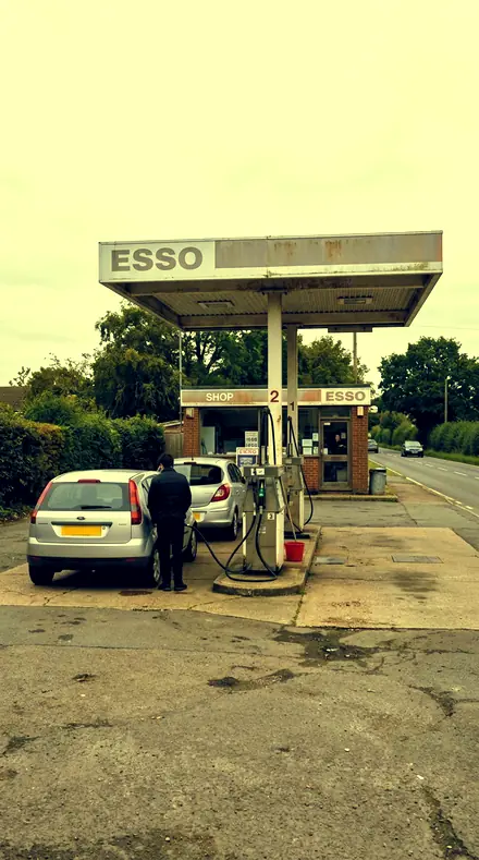 Blue Crush applied to Cold forecourt, colder chemistry